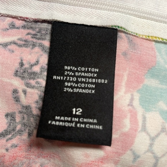 Prabal Gurung for Target: Floral Crush Peplum Short Sleeve Flower Print Top:NEW! - Picture 4 of 7